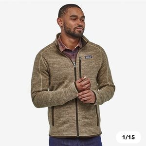 Patagonia Men’s Better Sweater Fleece Jacket Pale Khaki